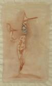 COLLINS Cecil 1908-1989,Male figure in pink,Ewbank Auctions GB 2008-06-30