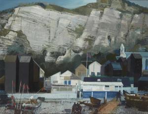 COLLINS Henry 1910-1994,Harbour scene,1981,Rosebery's GB 2023-11-29