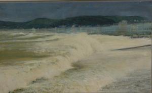 collins martin 1900-1900,Storm, North Shore Llandudno,Golding Young & Co. GB 2021-12-15