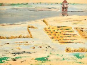 COLLINS Niamh 1956,View from the Port, Agra (3 works),2020,John Nicholson GB 2022-08-03