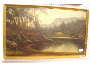 COLLINS W,river landscape,Smiths of Newent Auctioneers GB 2016-12-09