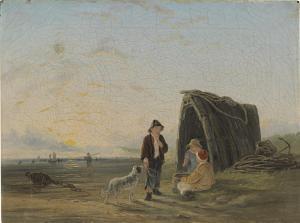 COLLINS William 1788-1847,Children playing by the shore,Christie's GB 2009-06-16