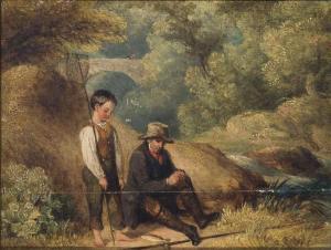 COLLINS William Gilbert 1889-1957,The young anglers,Christie's GB 2017-06-07