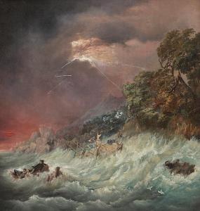 COLLINS William 1788-1847,Shipwreck in a thunderstorm,Bonhams GB 2010-03-19
