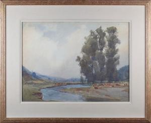 COLLISTER Alfred James 1895-1939,Cattle by the River,Bonhams GB 2010-10-06