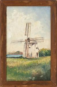 COLLUM Wendell F 1900-1900,Cape Cod windmill,Eldred's US 2018-06-21