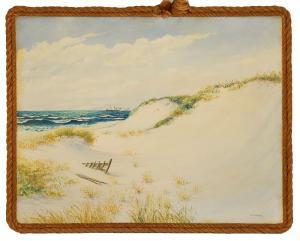 COLLUM Wendell F 1900-1900,Dune scene,Eldred's US 2014-01-25