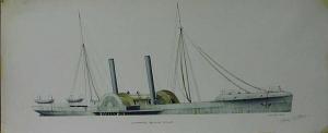 COLLY Gibons,Confederate blockade runners 'Teaser',Bonhams GB 2008-09-23