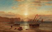 COLMAN Samuel 1832-1920,Sunset Off the Coast of Africa,Shannon's US 2019-10-24