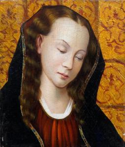 COLOGNE SCHOOL,Portrait of the young Madonna,Galerie Koller CH 2016-09-21