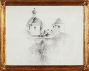 COLOM VICENTE 1941,Vista de catedral,Goya Subastas ES 2020-09-17
