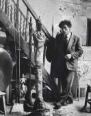 COLOMB Denise 1902-2004,Alberto Giacometti dans son atelier,1954,Lafon FR 2009-11-09