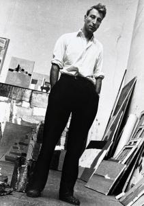 COLOMB Denise,Nicolas de Staël dans son atelier, rue Gauguet, Pa,1954,Yann Le Mouel 2024-03-22