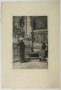 COLOMBI Francesco 1846-1905,Donne in chiesa.,1881,Gonnelli IT 2014-10-15