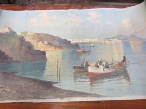 COLOMBO Ambrogio 1821-1890,The Bay of Naples,Cheffins GB 2014-07-10