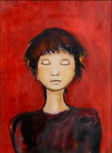 COLOMBOTTO ROSSO Enrico 1925-2013,Volto femminile,Meeting Art IT 2025-04-25