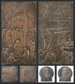 COLTON William Robert 1867-1921,Angas Memorial Bronze Reliefs,1915,Deutscher and Hackett 2009-11-25