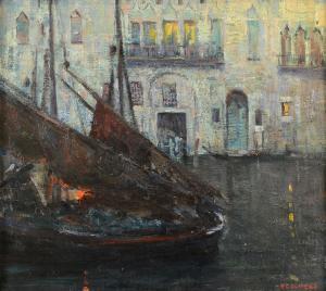 COLUCCI Vincenzo 1898-1970,Notturno veneziano,Meeting Art IT 2023-10-21