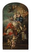 COMANEDI ROCCO 1700-1700,Madonna col Bambino e i santi Francesco di Sale,1774,Wannenes Art Auctions 2019-12-03