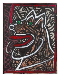 COMBAS Robert 1957,Grand loup le gros chien,2015,Aguttes FR 2024-04-11