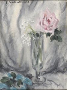COMBET DESCOMBES Pierre 1885-1966,Roses et muguet,Conan-Auclair FR 2024-03-09