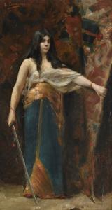 COMERRE Leon Francois 1850-1916,FRENCH JUDITH,Sotheby's GB 2018-05-24