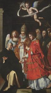 COMMODI Andrea 1560-1638,The Communion of the Martyrs,Christie's GB 2011-10-26
