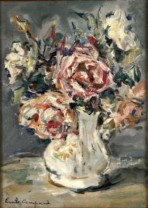 COMPARD Emile 1900-1977,Vase de fleurs,Ruellan FR 2024-02-10