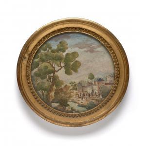 COMPIGNE Thomas,Ville fortifiée au b,18th century,Artcurial | Briest - Poulain - F. Tajan 2022-12-15