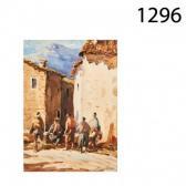 Compte Josep Traite 1935,Paisaje rural con figuras,1979,Lamas Bolaño ES 2017-12-14