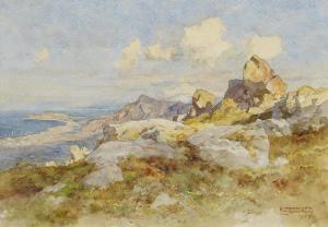 COMPTON Edward Harrison 1881-1960,Southern Coastal Landscape,Van Ham DE 2016-05-13