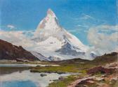 COMPTON Edward Harrison 1881-1960,Verschneites Matterhorn,Leo Spik DE 2015-07-09