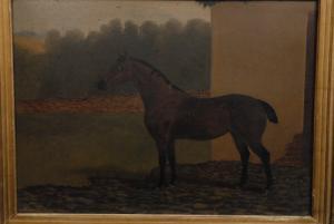 COMPTON James Shaw 1885,The Lark, a chestnut mare in the stab,Bamfords Auctioneers and Valuers 2008-09-11