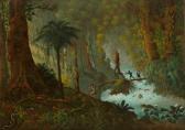 COMTE DE CLARAC,Intérieur d'une forêt du Brésil,1824,Millon & Associés FR 2013-12-17