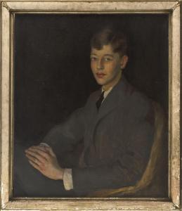 CONANT BUSH BROWN MARJORIE 1885-1978,Portrait of a young man,Eldred's US 2019-11-22