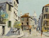 CONBELL Pierre 1900-1900,Parisian Boulevard,Hindman US 2013-05-22