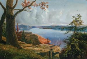 CONCKLIN F 1800,Autumn on the Hudson,1869,Shannon's US 2015-10-29