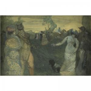 CONDER Charles Edward 1868-1909,cany races,1900,Sotheby's GB 2004-09-29