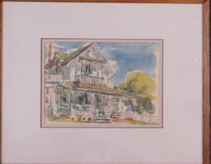 CONDIT Walter D. 1918-1991,House in Oak Bluffs, Martha's Viney,1964,B.S. Slosberg, Inc. Auctioneers 2023-09-07
