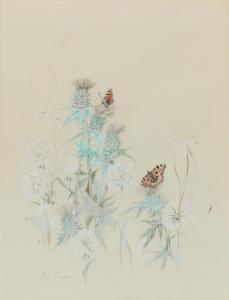 CONDY Helen,'WILD FLOWERS & BUTTERFLIES',Ross's Auctioneers and values IE 2023-06-14