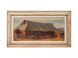 CONE Marvin Dorwart 1891-1965,Cook\’s Barn No. 2,Hindman US 2021-09-27