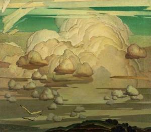 CONE Marvin Dorwart 1891-1965,Interval (Cloud Painting),1934,Hindman US 2020-09-30
