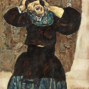 CONGLIN CHENG 1954,Woman Dressing Up,1986,Christie's GB 2013-11-24