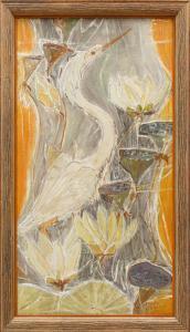 Connell Clyde 1901-1998,Study for Heron Print,Neal Auction Company US 2022-09-10