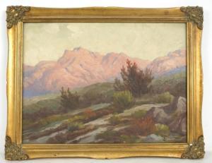 CONNER John Anthony 1892-1971,landscape,1956,California Auctioneers US 2023-01-29
