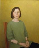 CONNERS PATRICK 1900-1900,PORTRAIT OF A WOMAN,1989,Freeman US 2010-09-17