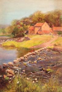 CONNOR Angela 1900-1900,The stepping stones,Christie's GB 1999-09-02