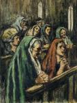 Conor William 1881-1968,Old Women and Girls Praying,Gormleys Art Auctions GB 2024-04-09