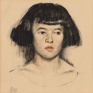 Conor William 1881-1968,Portrait of a Lady,Morgan O'Driscoll IE 2015-05-18