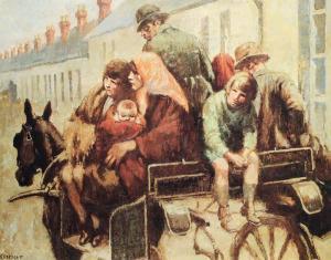 Conor William 1881-1968,The Jaunting Car,Gormleys Art Auctions GB 2015-07-07